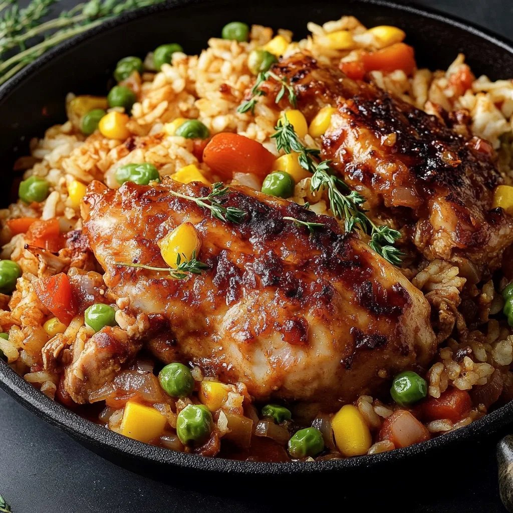 Reis-Hackfleisch-Pfanne