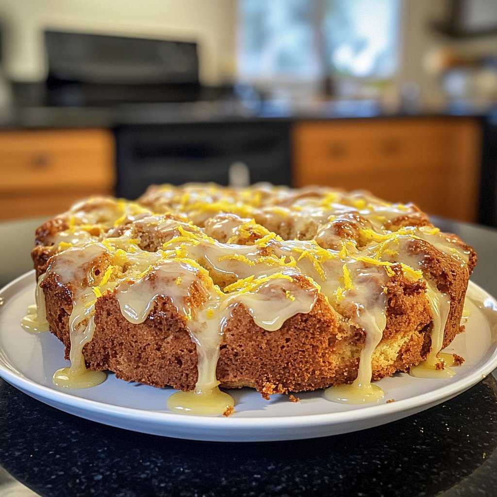 Zitronenkuchen ohne Stress