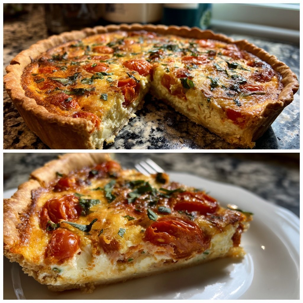 Tomaten-Ricotta-Quiche