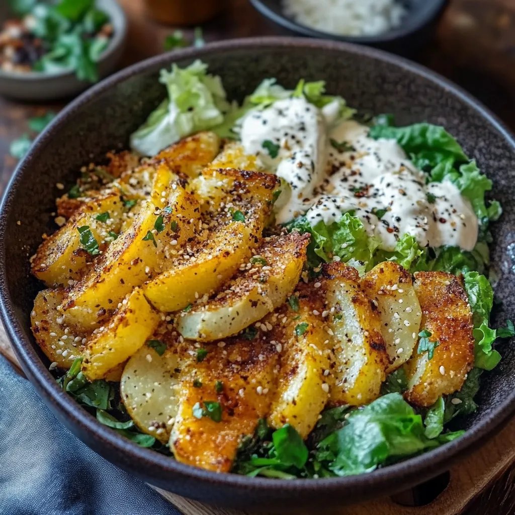 Caesar-Hähnchen-Bowl