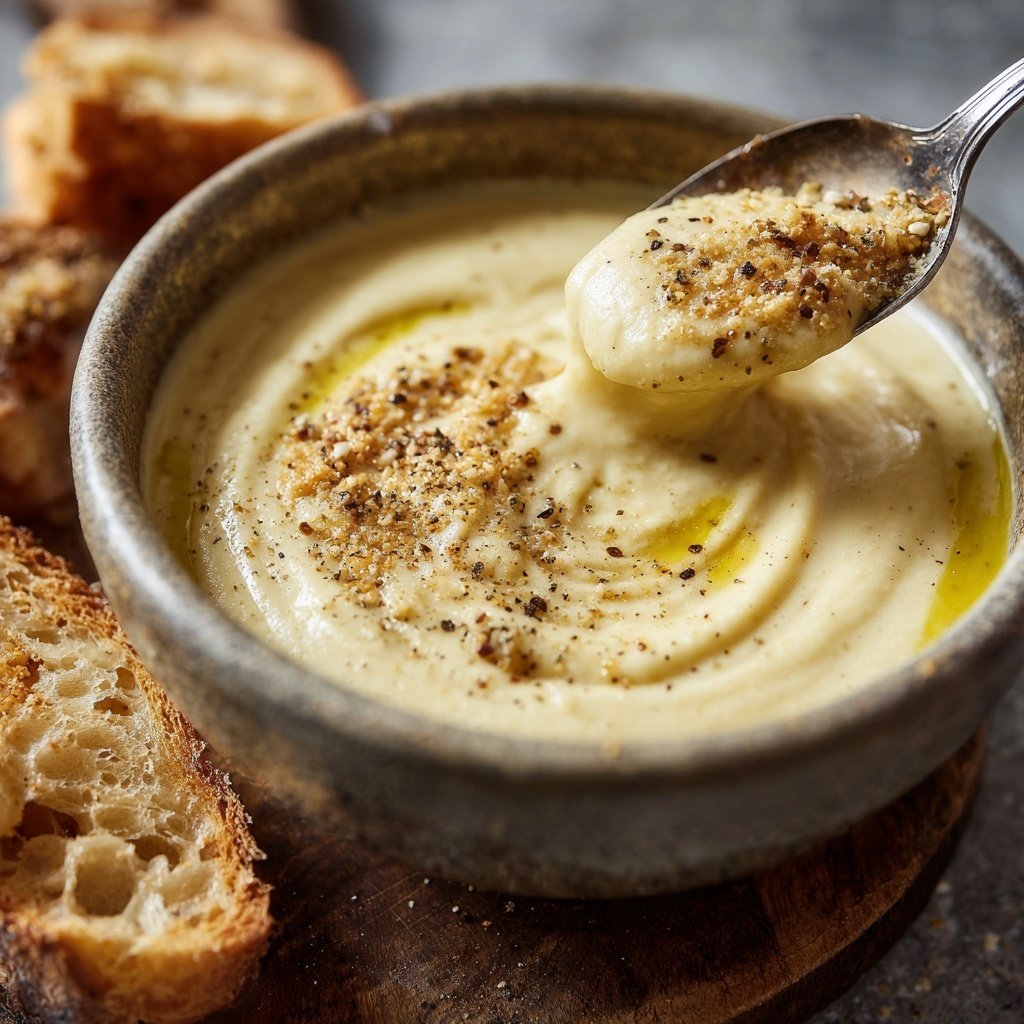 Blumenkohl Suppe Mit Muskat Und Sahne