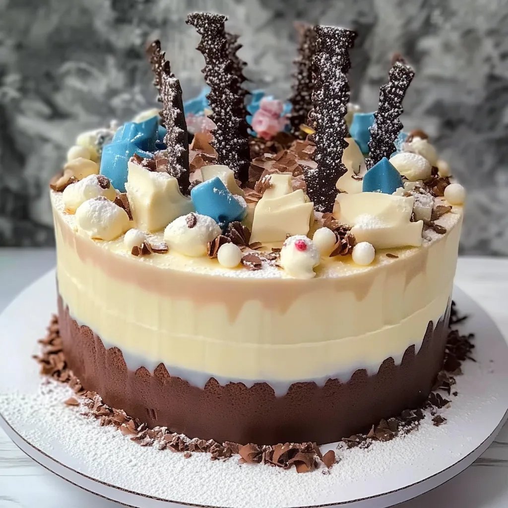 Winterwunderland-Kuchen