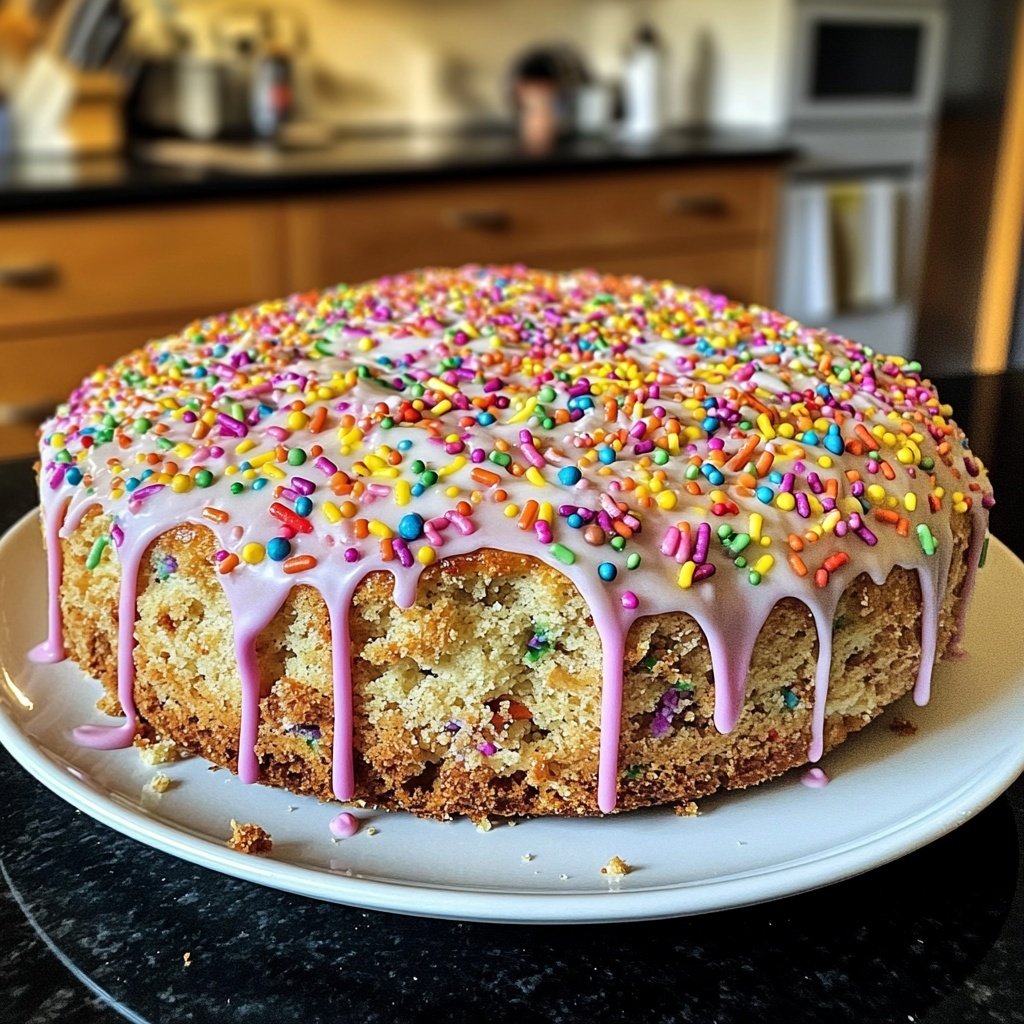 Geburtstagskuchen ohne viel Aufwand