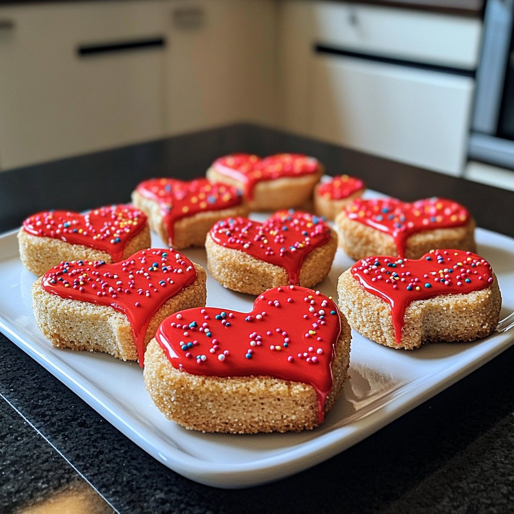 Mini Herz Kuchen Rezept