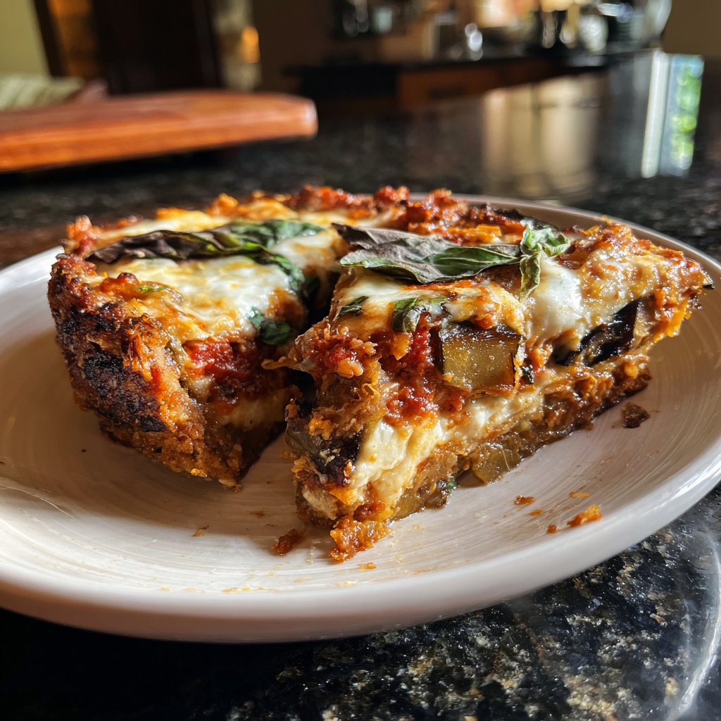 Auberginenauflauf cremig