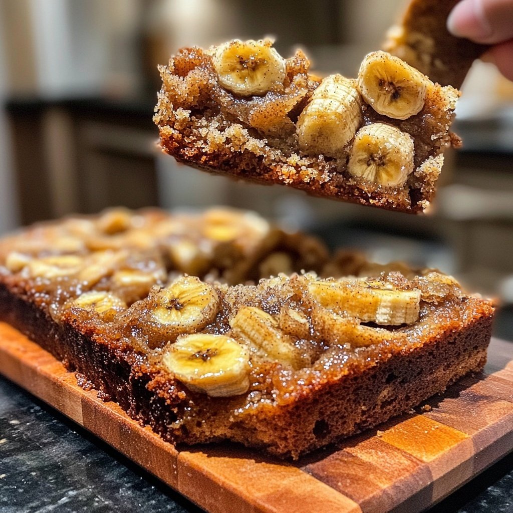 Saftiges Bananenbrot mit reifen Bananen