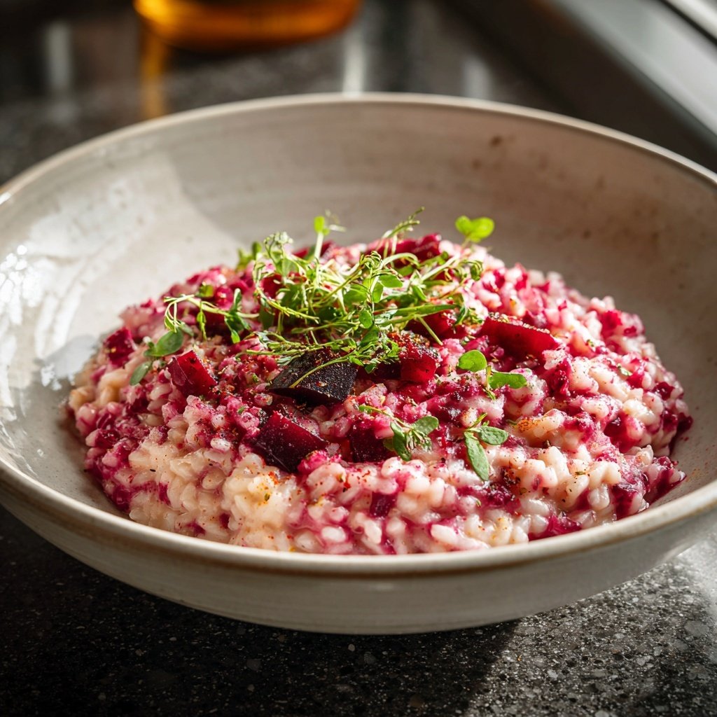 Risotto mit Roter Bete