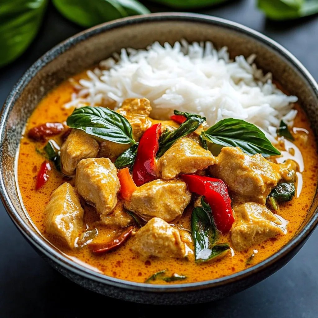 Panang Hähnchen Curry