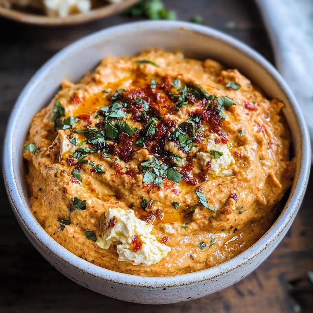 Tomaten-Feta-Dip