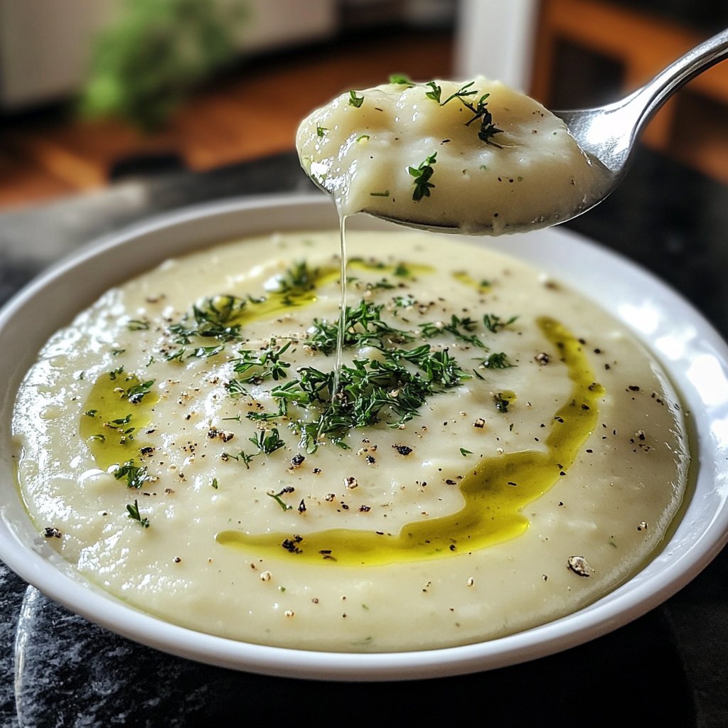 Blumenkohlsuppe ohne Aufwand