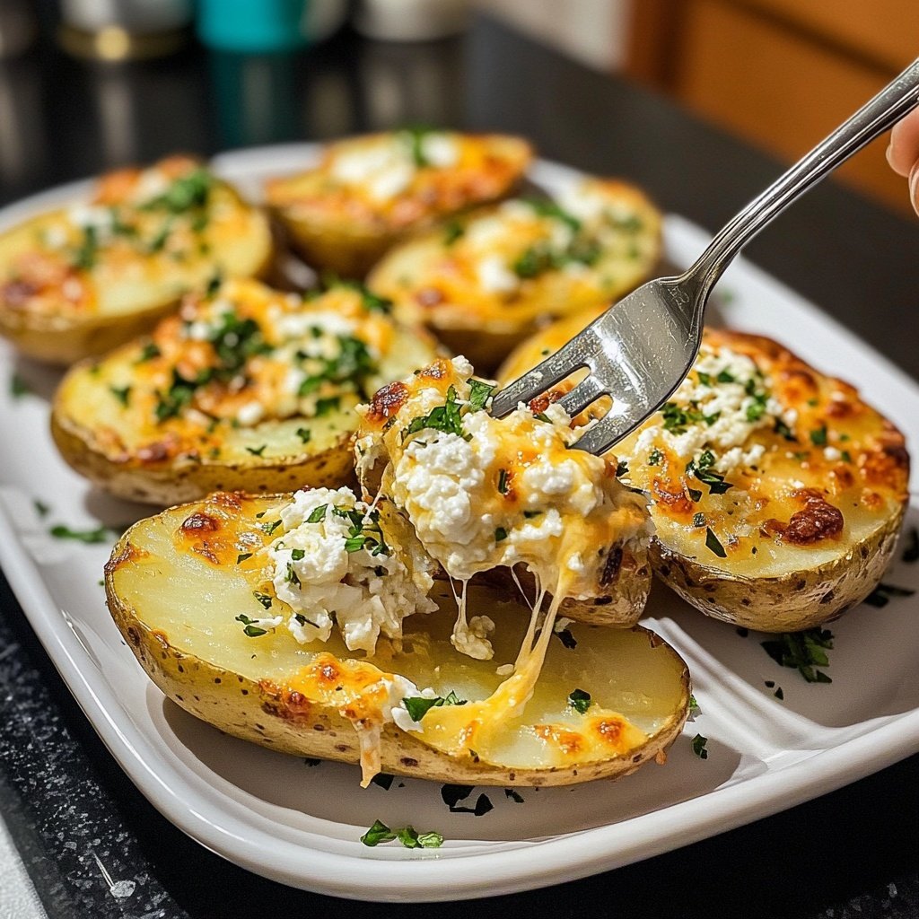 Ofenkartoffeln mit Feta