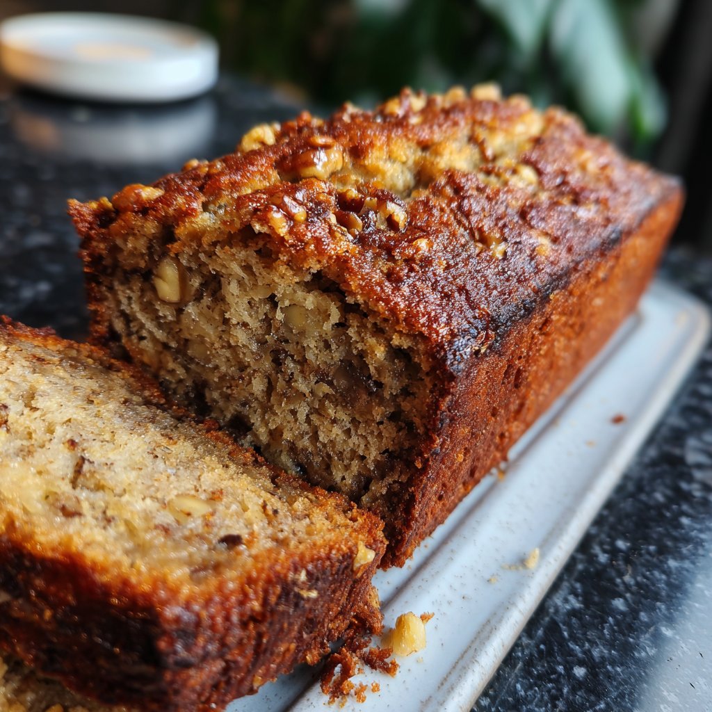 Bananenbrot zum Frühstück