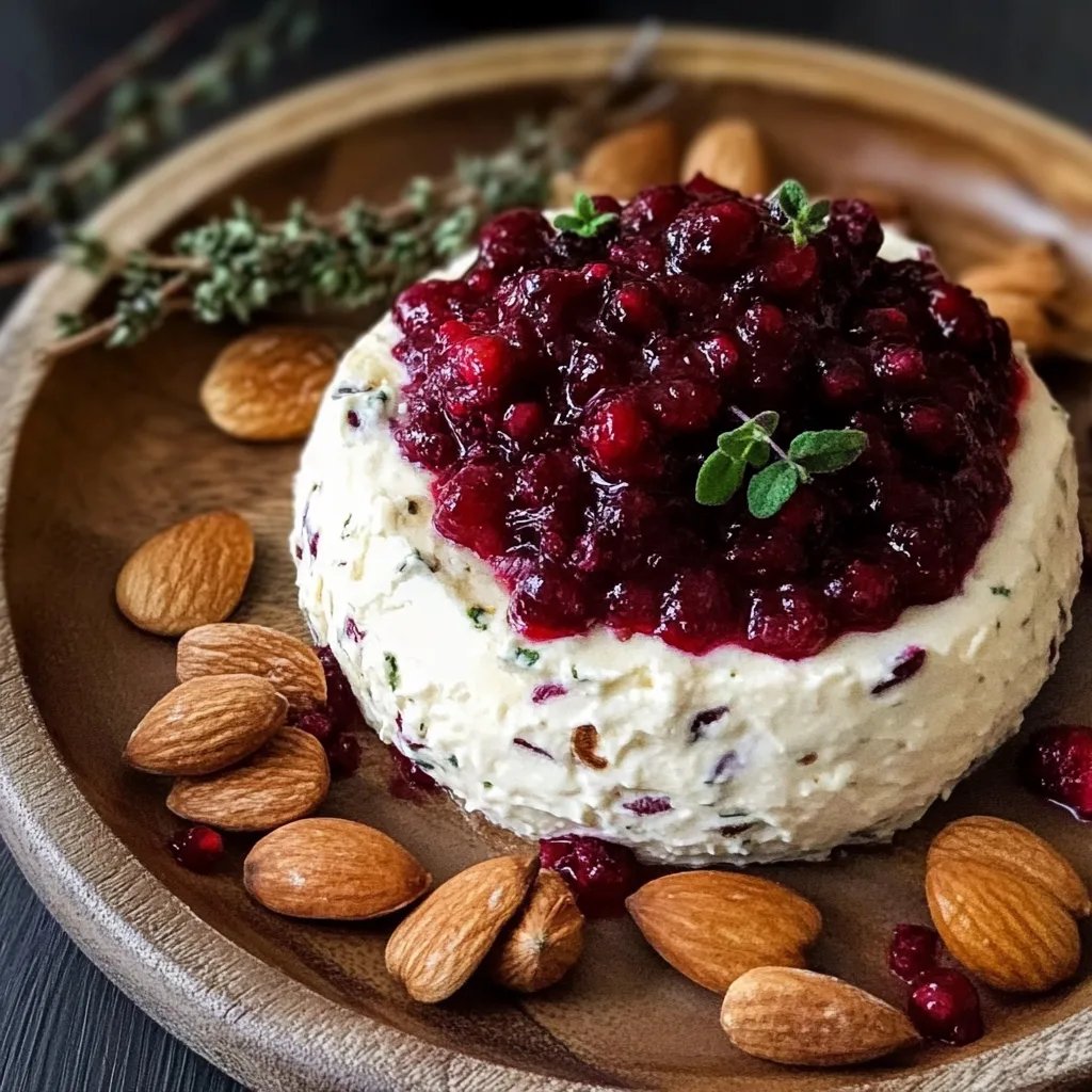 Cranberry-Brie-Käse-Vorspeise