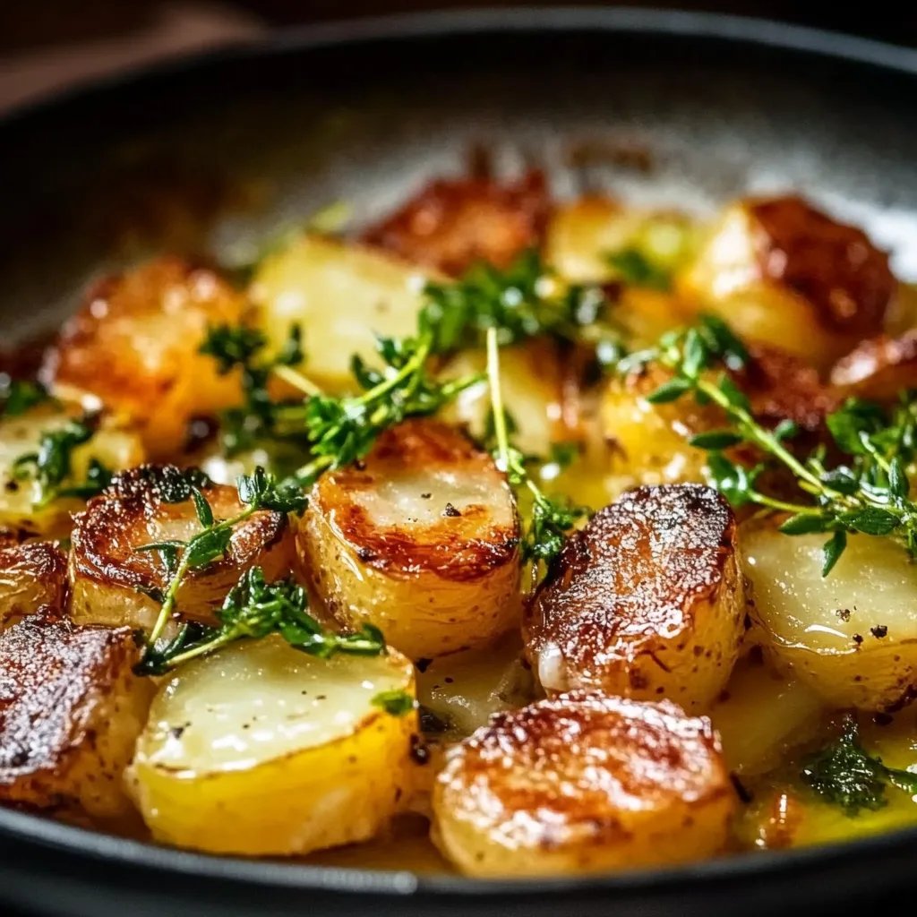 Einfacher Kartoffel-Rosenkohl-Auflauf