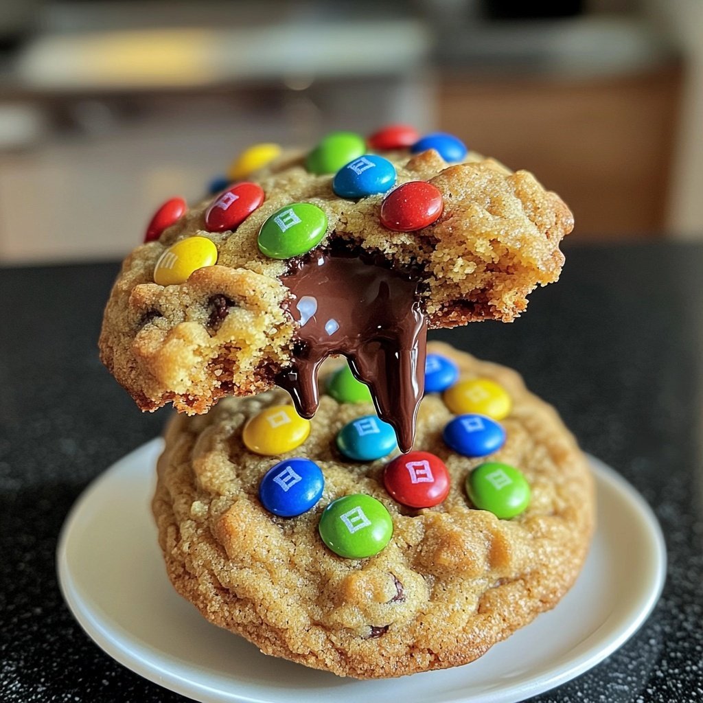 Cookies mit M&Ms