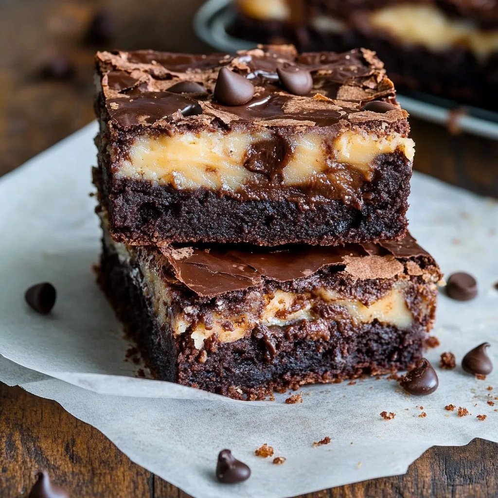 Käsekuchen-Brownies