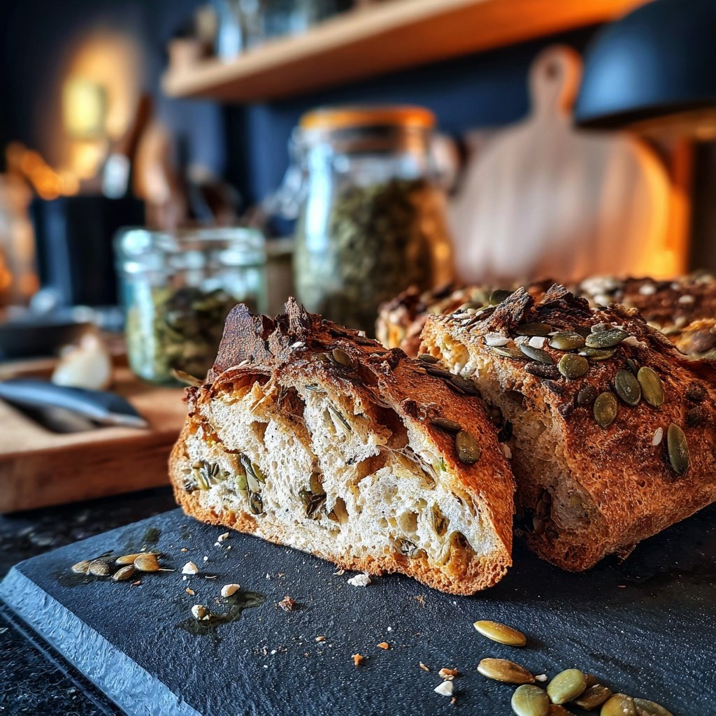 Zupfbrot Mit Kürbiskernen