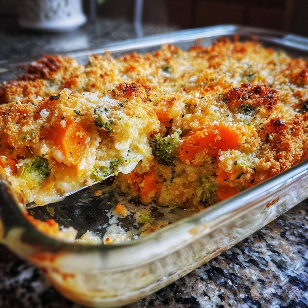 Brokkoli Auflauf Mit Möhren